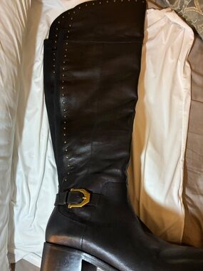Gibson Latimer Black Leather Ankle Boot